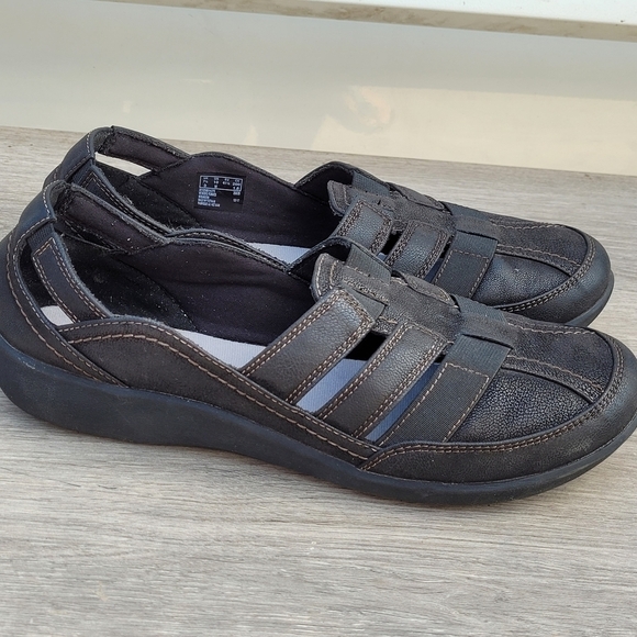 Clarks Comfort Women's Straps Sandals Sz 10 - Picture 6 of 14